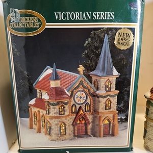 Dickens Collectables Victorian Series Lighted Hand Painted Church